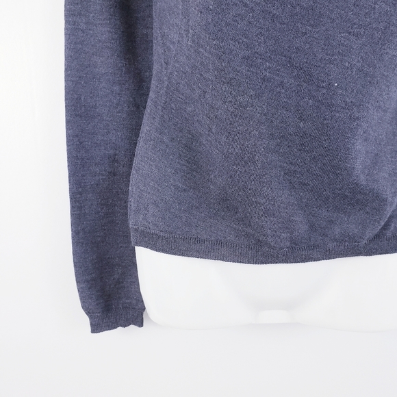 🚫SOLD🚫 Red Valentino Gray Wool Bow Sweater - Picture 5 of 8